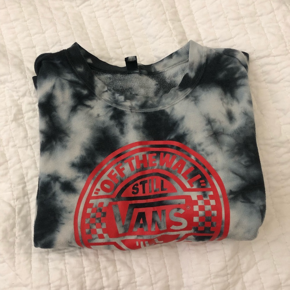 Vans tie dye sweatshirt!